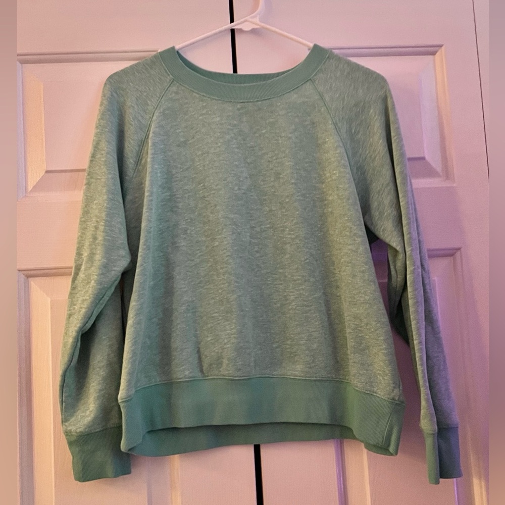Women's Green Crewneck Sweatshirt